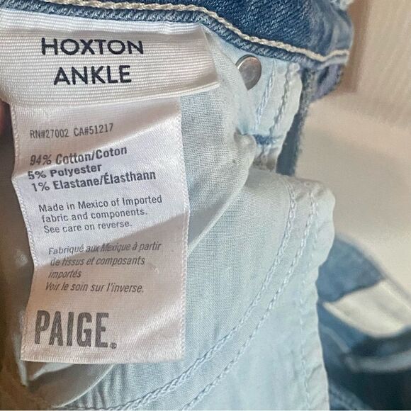 PAIGE Hoxton Ankle Jeans - Picture 7 of 11